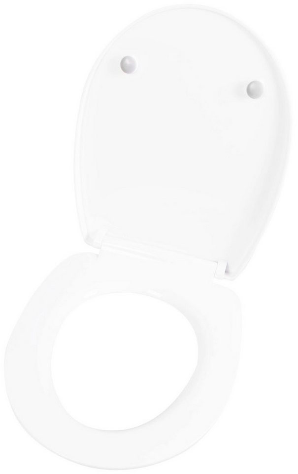 CORNAT WC-Sitz Außergewöhnliche 3D-Optik - Pflegeleichter Thermoplast - Quick up &, Clean Funktion - Absenkautomatik - Montage von oben / Toilettensitz Bild 4