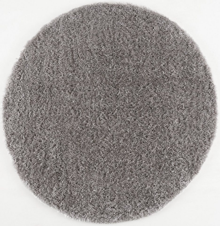 Sanat Hochflor-Teppich Porto, auch als Läufer und in Rund erhältlich, rund, Höhe: 45 mm, Wohnzimmer, Langflor, Shaggy,weich Bild 2