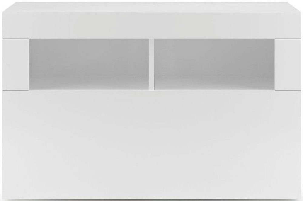 Home affaire Garderobenschrank Basic, Breite 91 cm, Höhe 59 cm, Schuhbank 1 Klappe Garderobenbank, moderne Rahmenoptik Bild 4