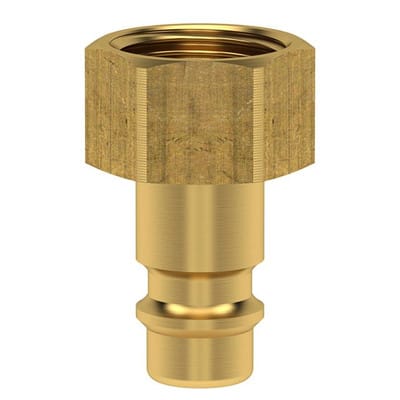 Stecknippel für Kupplung nw 7,2mm, Messing, Serie es, ig G1/2' lüdecke
