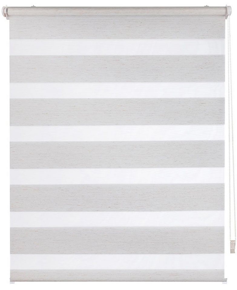 Doppelrollo SORANA, OTTO home, Lichtschutz, ohne Bohren, freihängend, Klemmfix, Rollo, Sonnenschutz, für Fenster & Tür, Melangeoptik-NEUHEIT! Bild 5