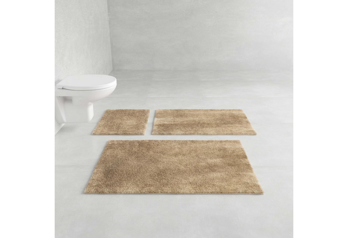 Grund Badematte Elysia, Höhe 27 mm, rutschhemmend beschichtet, fußbodenheizungsgeeignet, Polyester, rechteckig, LUXURYSOFT-Flor, ultraweich & angenehm warm, 5 Jahre Garantie
