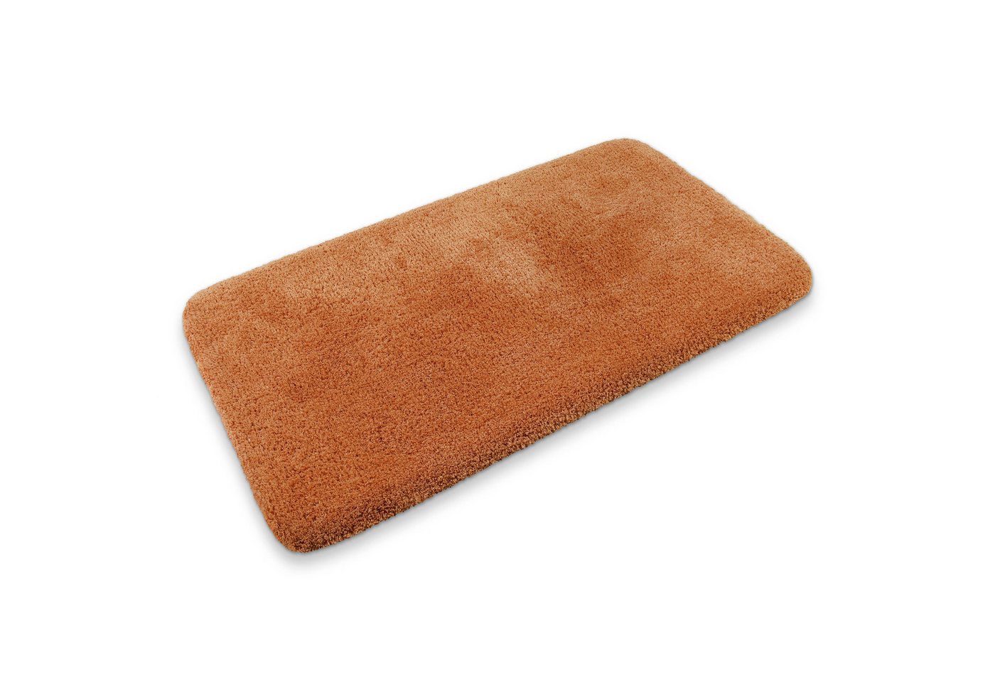 OTTO home Badematte Kaarin, uni, viele Farben, Badvorleger, Badezimmer Teppich, Höhe 30 mm, rutschhemmend beschichtet, fußbodenheizungsgeeignet, Polyester, rechteckig, Badteppich, getuftet, flauschig, hochflor, große Farbauswahl Bild 3