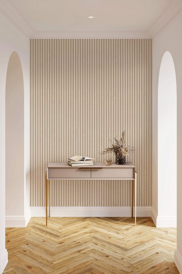 Marburg Vliestapete Nordic Lumen, Holz, für Wohnzimmer Schlafzimmer Küche