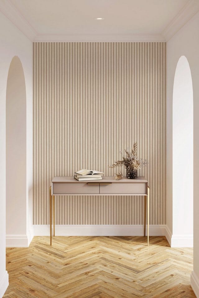 Marburg Vliestapete Nordic Lumen, Holz, für Wohnzimmer Schlafzimmer Küche