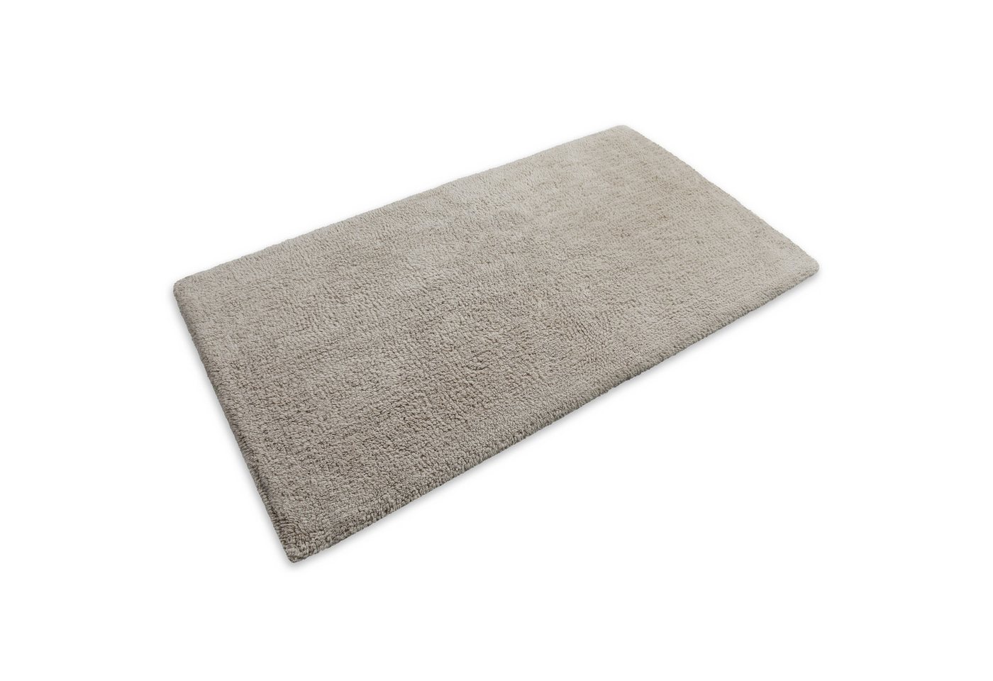 OTTO home Badematte Selenne, uni, viele Farben, Badvorleger, Badezimmer Teppich, Höhe 20 mm, rutschhemmend beschichtet, fußbodenheizungsgeeignet, Baumwolle, rechteckig, Badteppich, getuftet, modern, Uni, antirutsch, flauschig, Baumwolle Bild 3