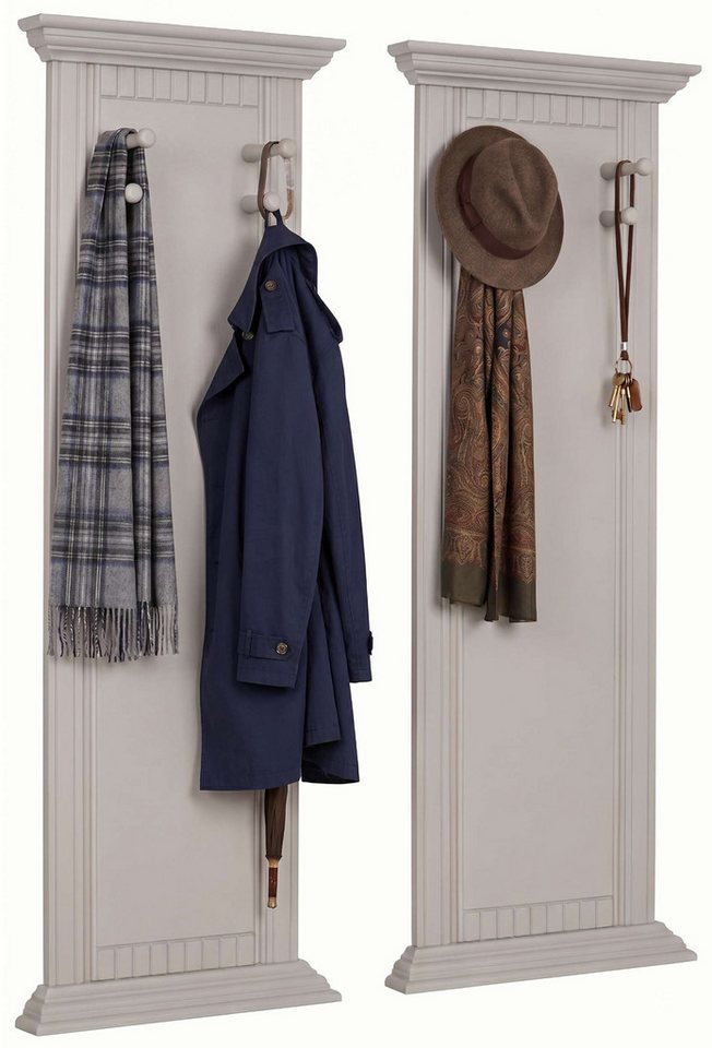 OTTO home Garderobenpaneel Rustic, Set aus 2 Paneelen, Landhausstil (2 St., Made in Europe), aus massiver Kiefer, mit dekorativen Fräsungen Bild 5