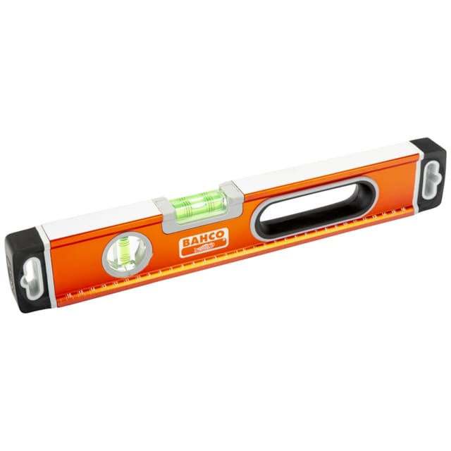 Bahco Wasserwaage aus eloxiertem Aluminium mit breit geformtem Profil, magnetisch 800 mm