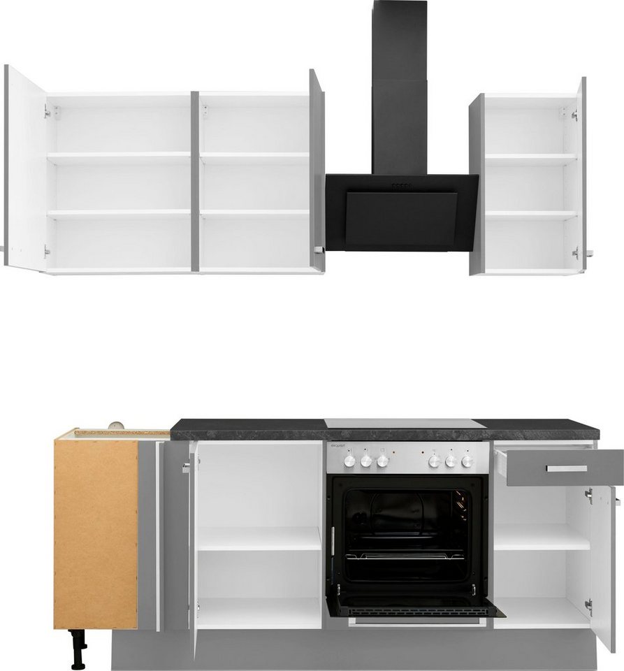 OPTIFIT Winkelküche Parma, mit E-Geräten, Stellbreite 215x175 cm Bild 5