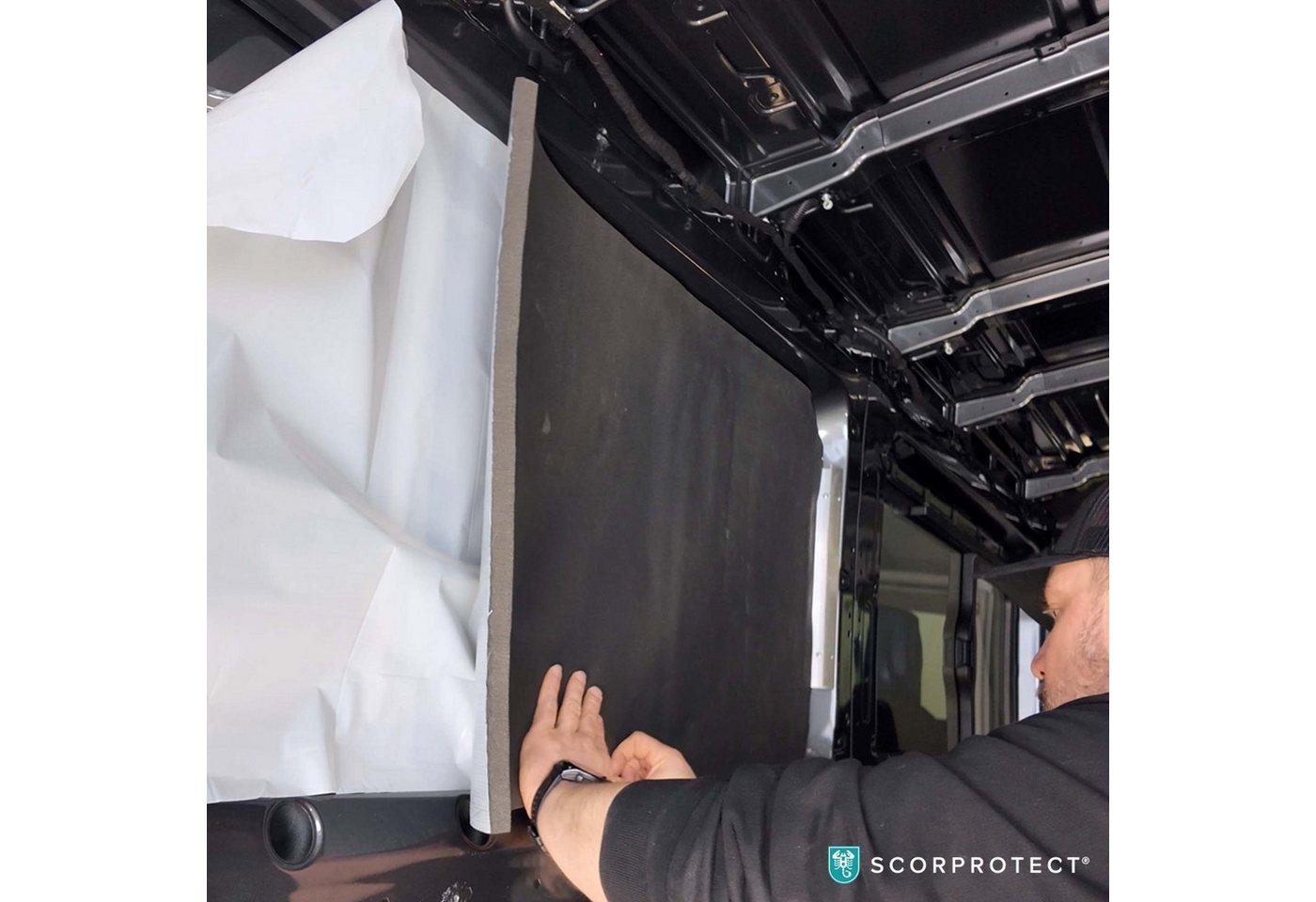 Scorprotect® Rollladenkastendämmung Armacell ArmaFlex HOME Kautschuk Platte selbstklebend Bild 2