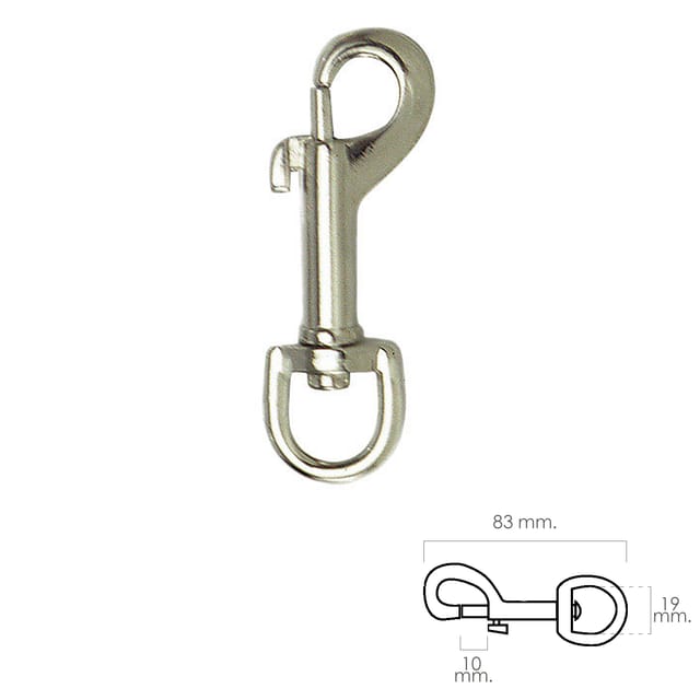 Federkarabiner 5/8'