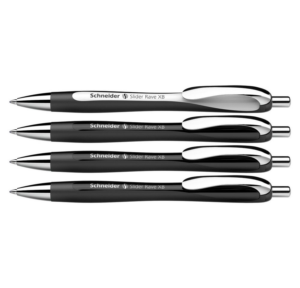 Druckkugelschreiber Schneider Schreibgeräte Slider Rave XB 132584 Kugelschreiber 0.7 mm Sc