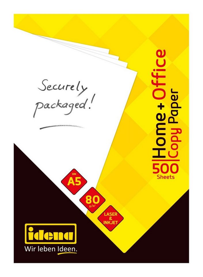 Idena Kopierpapier Idena 10547 - Kopierpapier DIN A5, 500 Blatt, weiß, Papierqualität Bild 2