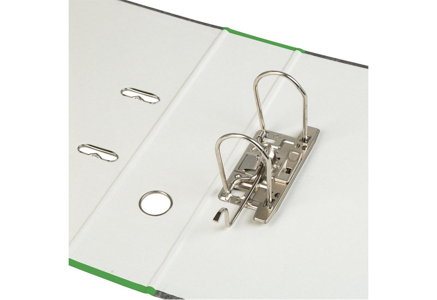 Idena Aktenordner Idena 303063 - Ordner für DIN A4, 8 cm breit, Wolkenmarmor, grün, 1 Bild 4