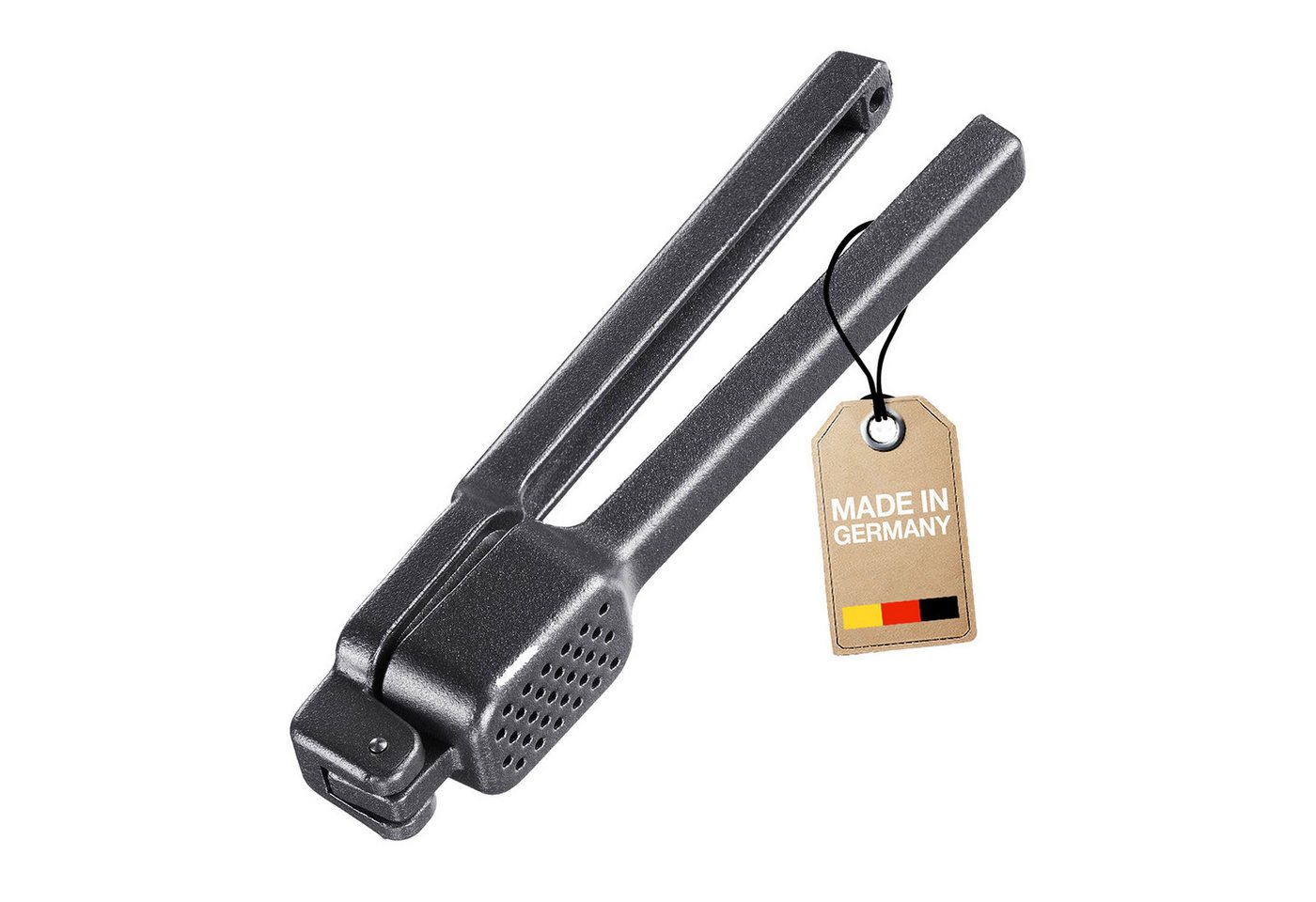 WESTMARK Knoblauchpresse Biopress Black Edition – Ergonomische Knoblauchpresse – Extra-Griffige, Aluminium, spülmaschinengeeignet, Made in Germany Bild 3