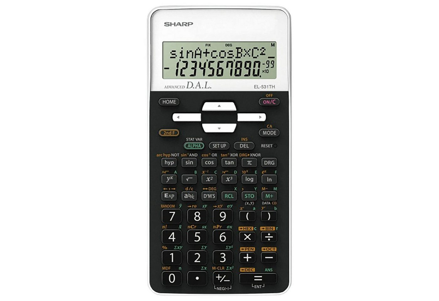 Sharp Taschenrechner Sharp EL-531TH Weiß