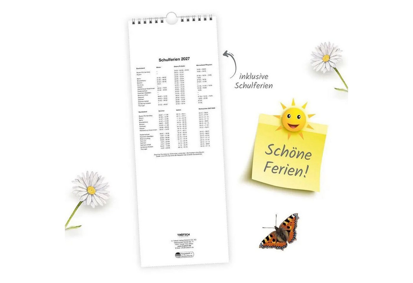 Trötsch Verlag Wandkalender TRÖTSCH - Maxi-Streifenkalender Omas Kalender 2027 Bild 4