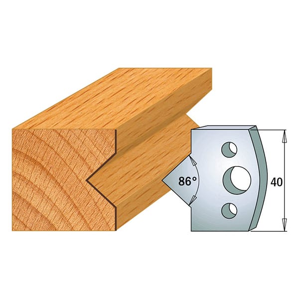 690.035 Paar Messer Kss 40x4mm