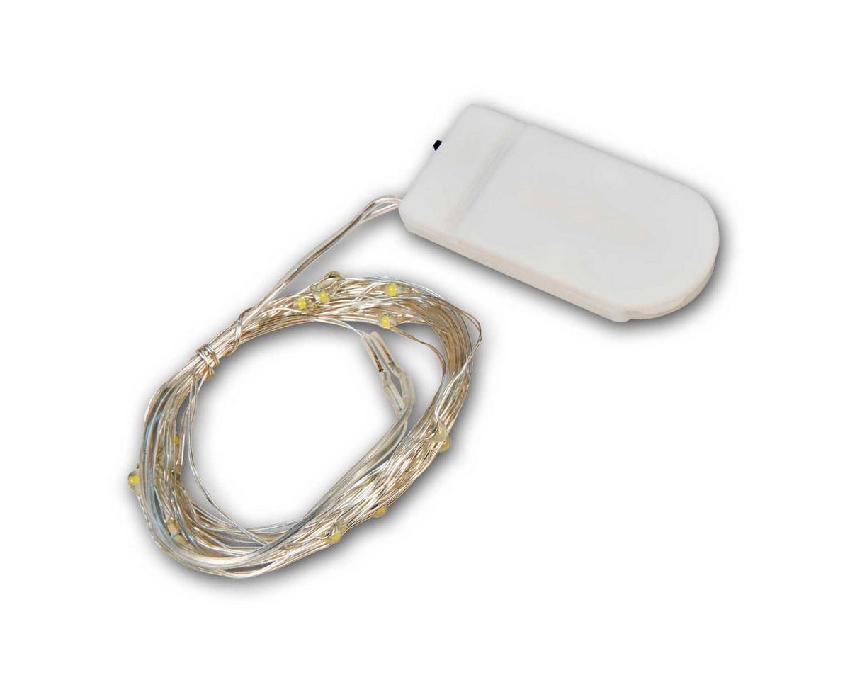 McShine LED-Lichterkette LED Draht-Lichterkette "Micro", 20 LEDs, warmweiß Bild 2