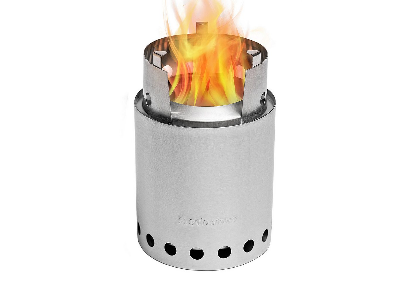 Feuergott Holzkohlegrill FEUERGOTT Grillhandschuhe + Solo Stove Titan Campingkocher Bild 2