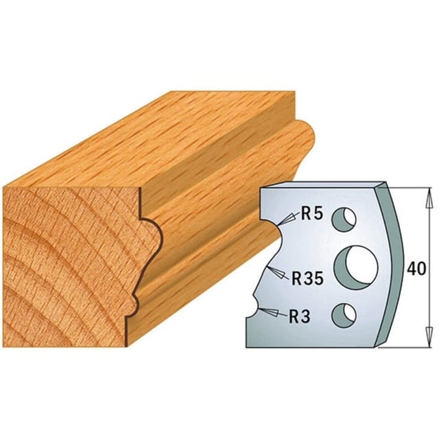 690.081 Paar Messer Kss 40x4mm