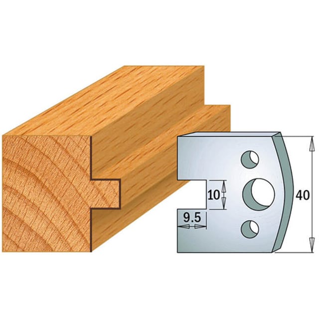 690.092 Paar Messer Kss40x4mm