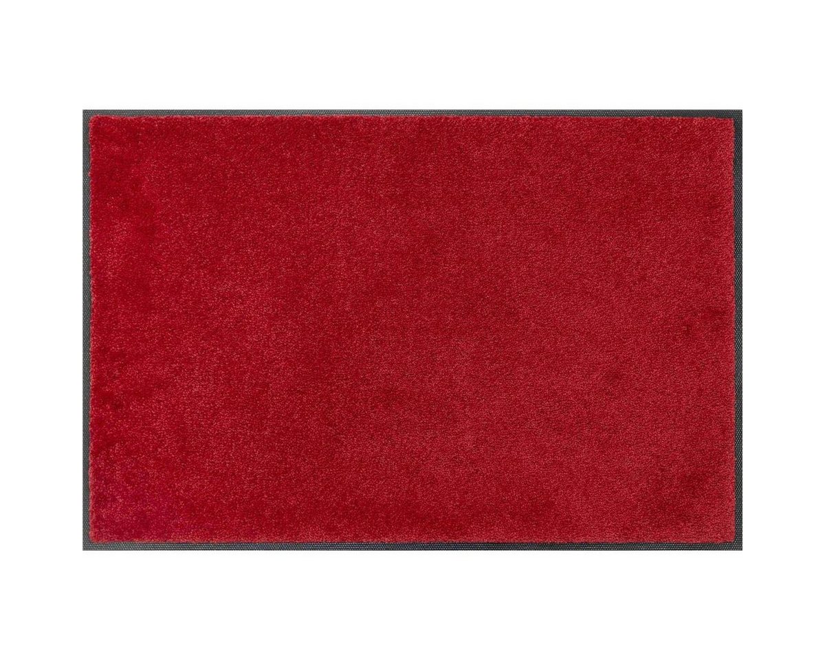 wash+dry by Kleen-Tex Fußmatte wash+dry Schmutzfangmatte Original Regal Red - 50 x 75 cm, Höhe: 0 mm