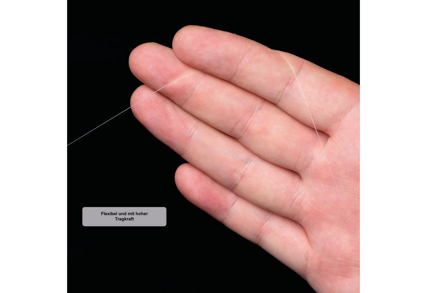 Zite Angelschnur Transparente Forellenschnur, 550m - Unauffällig & Vielseitig Bild 3