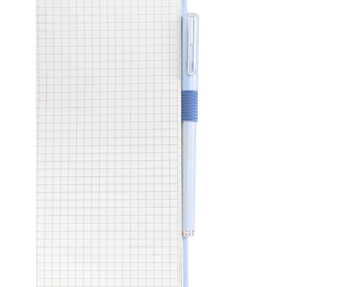Idena Notizbuch Idena Notizbuch Floral 80 Blatt 80g/m² kariert DIN A5 Bild 5