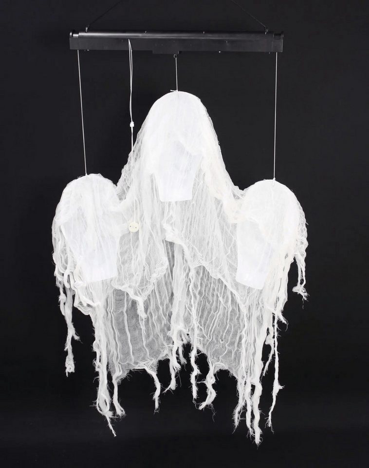 Home-trends24.de LED Dekofigur Geist Hänger Halloween Deko Gruselsound mit Bewegung Bild 5