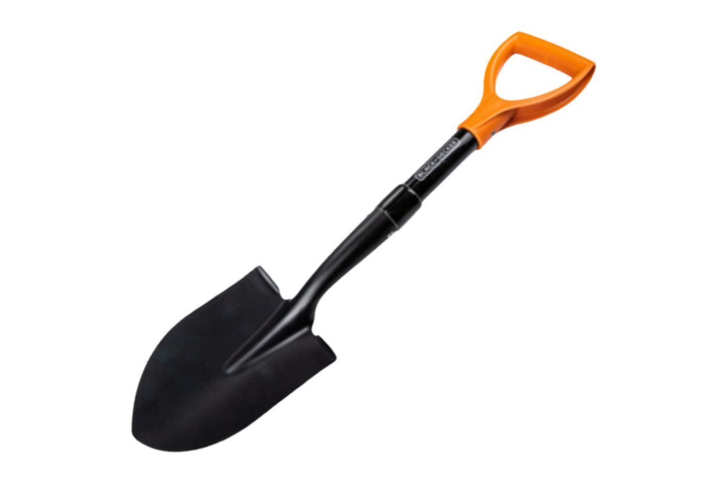 Black + Decker Schaufel BLACK+DECKER Schaufel 67cm klein Rostfrei Spaten Mini Fiberglas, Karbonstahl Fiberglas garten
