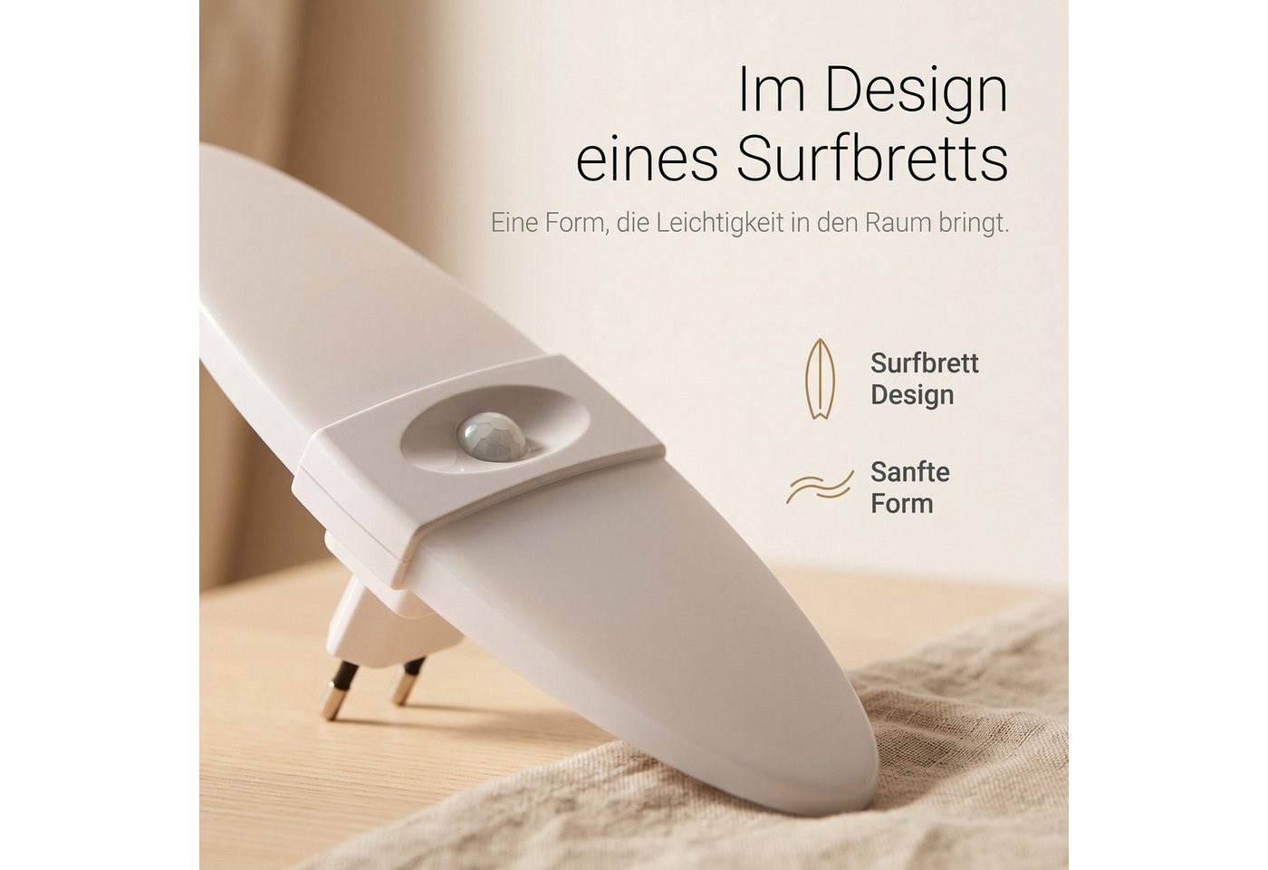 Northpoint LED Nachtlicht Northpoint LED Nachtlicht 2er Set Bewegungsmelder Sensor Bild 4