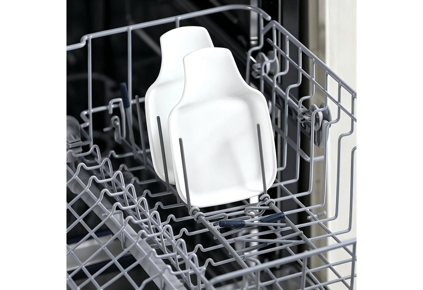 MALACASA Kochlöffelhalter 2tlg Porzellan Set, Kochlöffelablage für Kochlöffel und Pfannenwender, (Set, 2-tlg) Bild 4