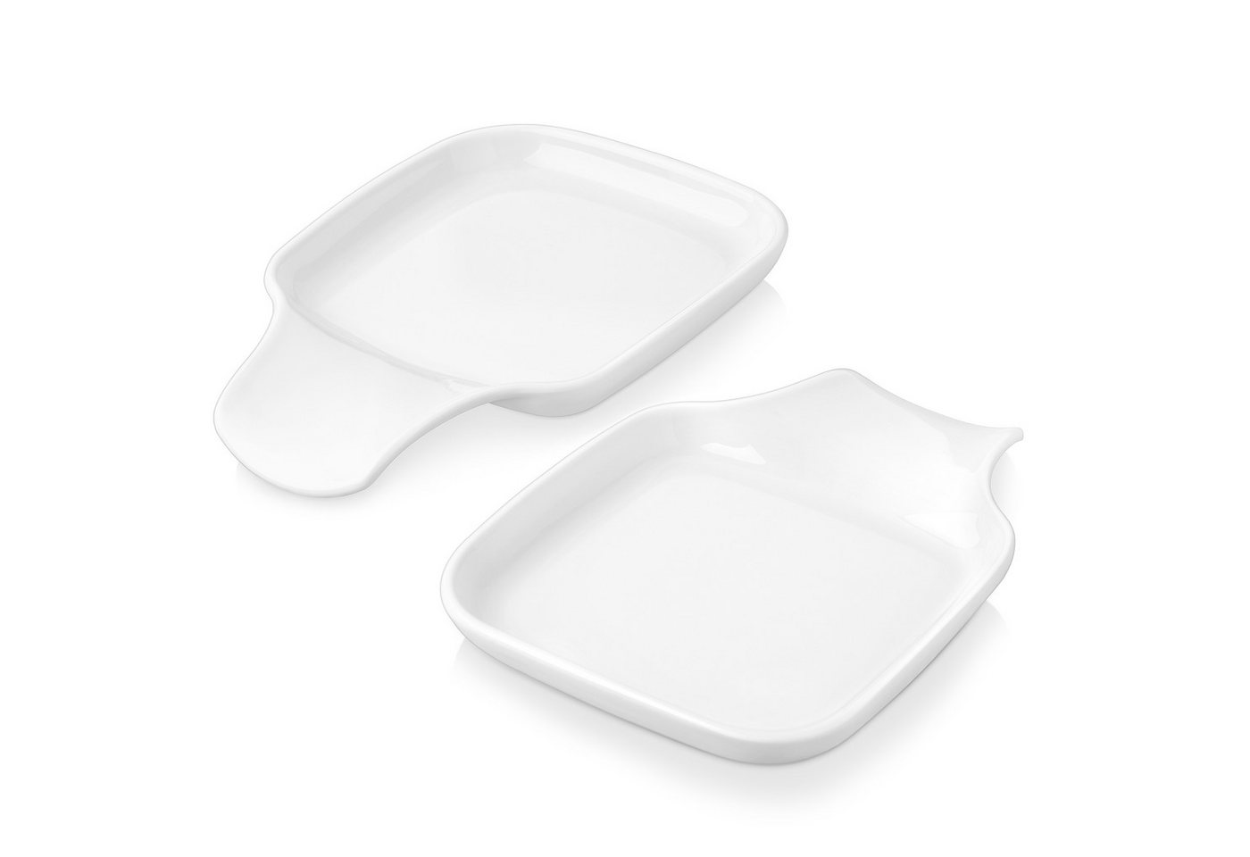 MALACASA Kochlöffelhalter 2tlg Porzellan Set, Kochlöffelablage für Kochlöffel und Pfannenwender, (Set, 2-tlg) Bild 5