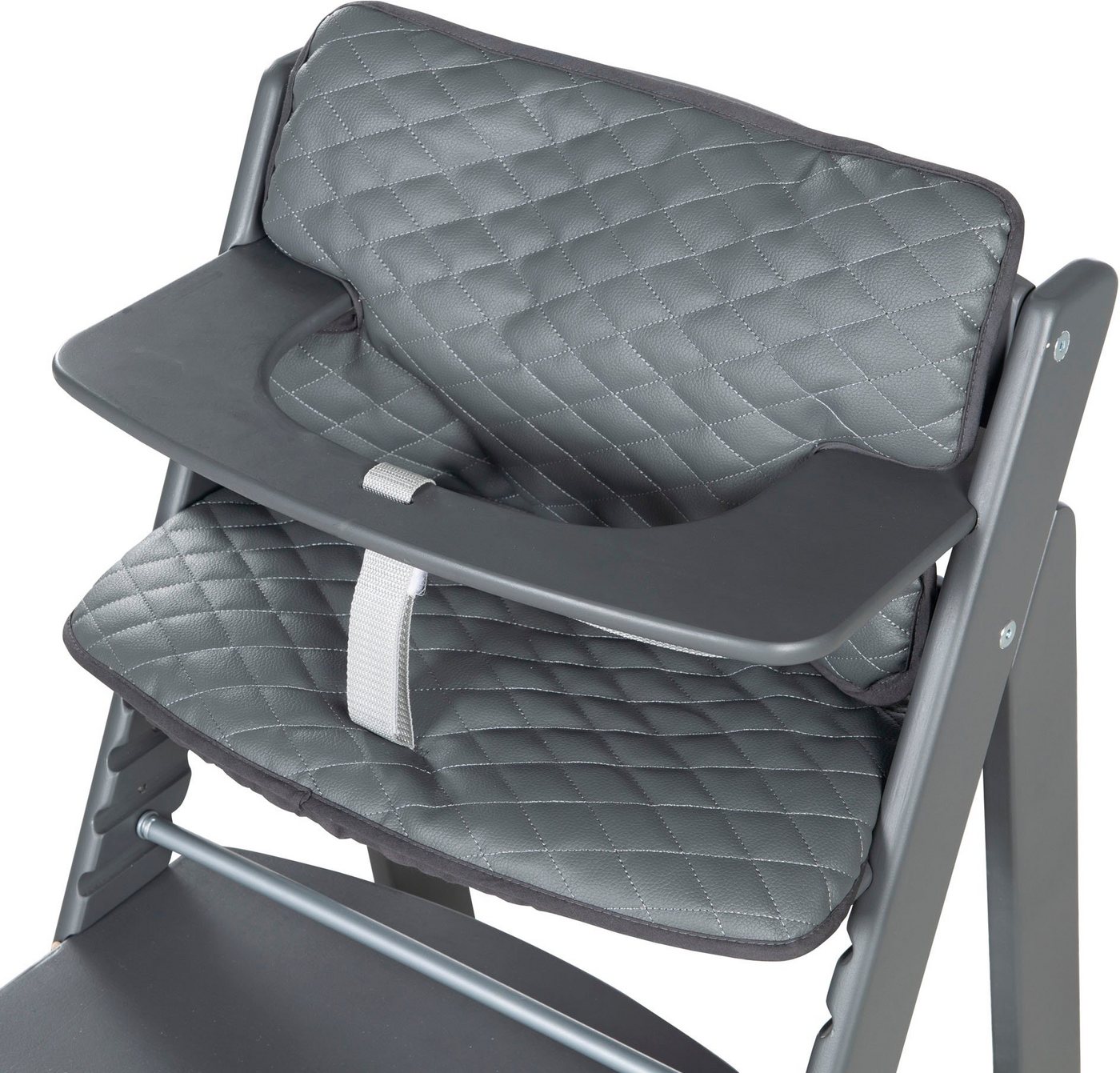 roba® Sitzverkleinerer Sit Up Luxe, graphite gesteppt, 2-teilig, (2-tlg) Bild 2