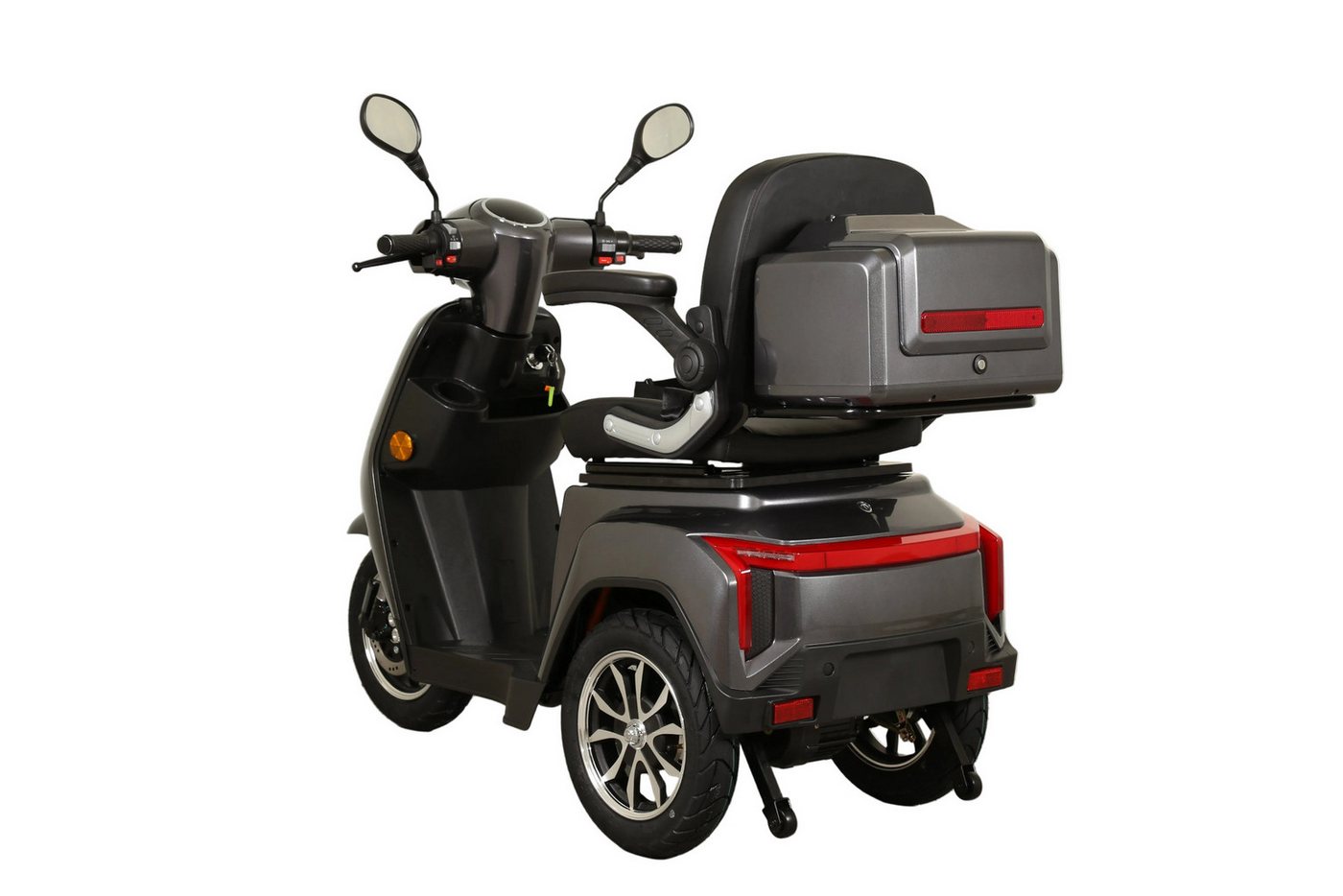 Aktiv mobil Elektromobil AM E-Rider 1000, 25 km/h mit Topcase, 1000 W, 25 km/h, Topcase mit Fassungsvermögen von ca. 25 l, Staufach mit ca. 19 l Bild 3