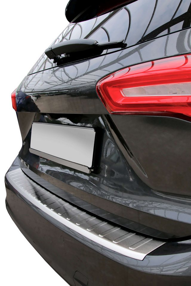RECAMBO Ladekantenschutz für FORD Focus 4 TURNIER, ab 2018 Stoßstangenschutz, V2A rostfrei, Exklusive Optik, praktischer Schutz & perfekte Passform Bild 2