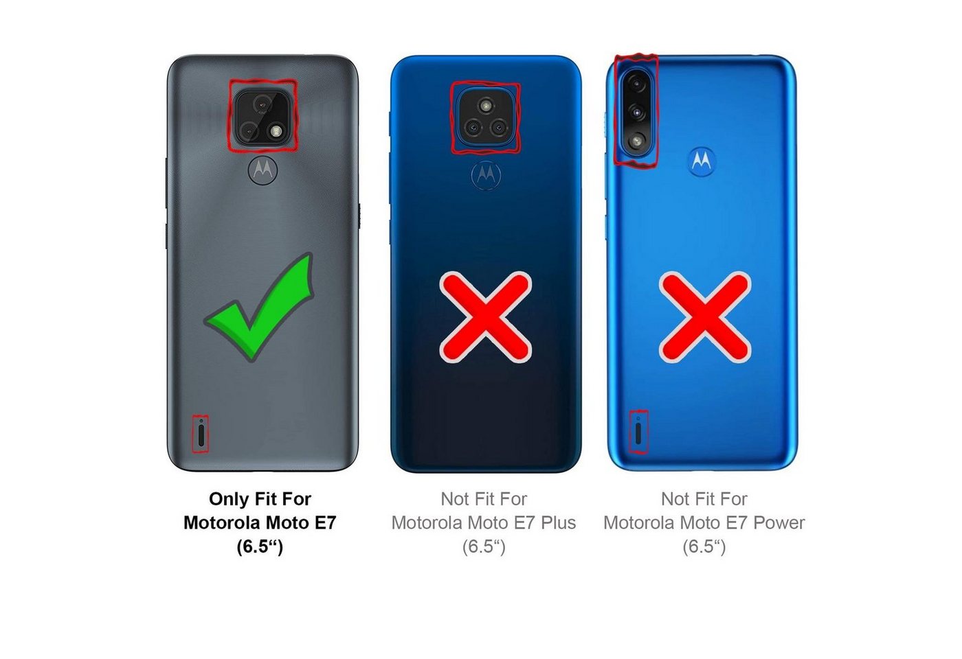 CoolGadget Schutzfolie Panzerfolie für Motorola Moto E7, (9H Härtegrad, 2x Schutzglas, 1xReinigungset), Displayfolie Panzer Schutzfolie 2 Stück für Motorola E7 Glas Folie Bild 3