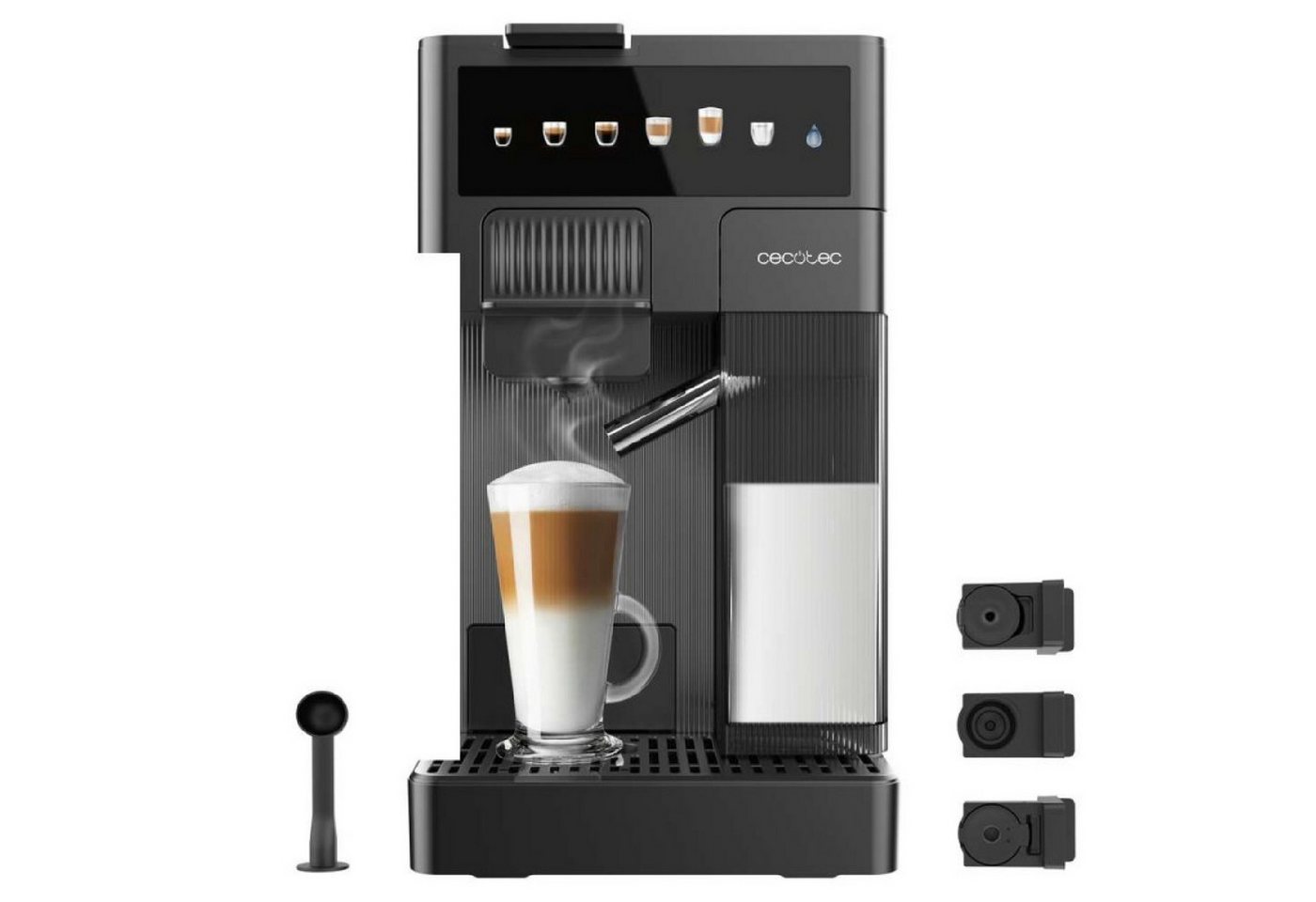 Cecotec Espressomaschine, 1.6l Kaffeekanne, FreeStyle Latte Bild 5