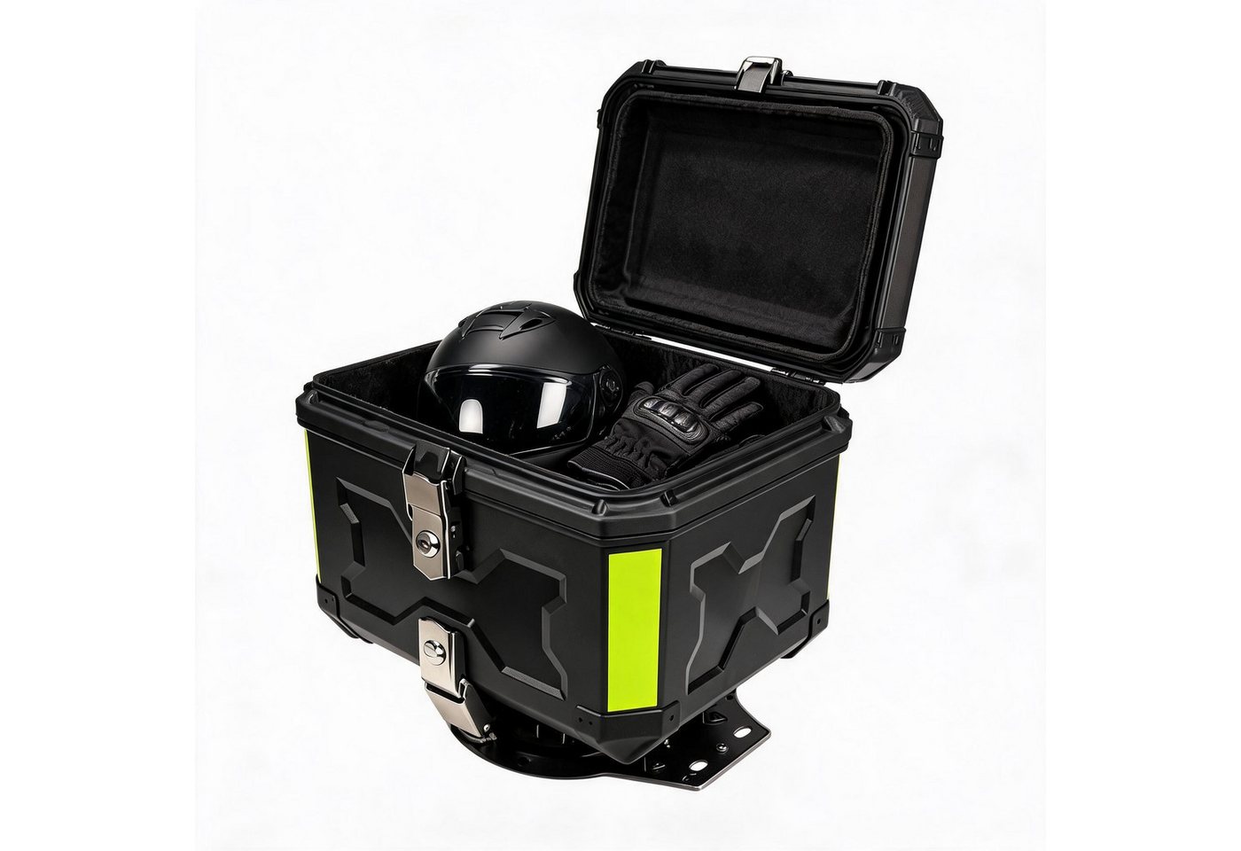 GarveeMore Topcase Motorrad Topcase 45L Aluminiumlegierung Motorrad Heckbox Bild 5