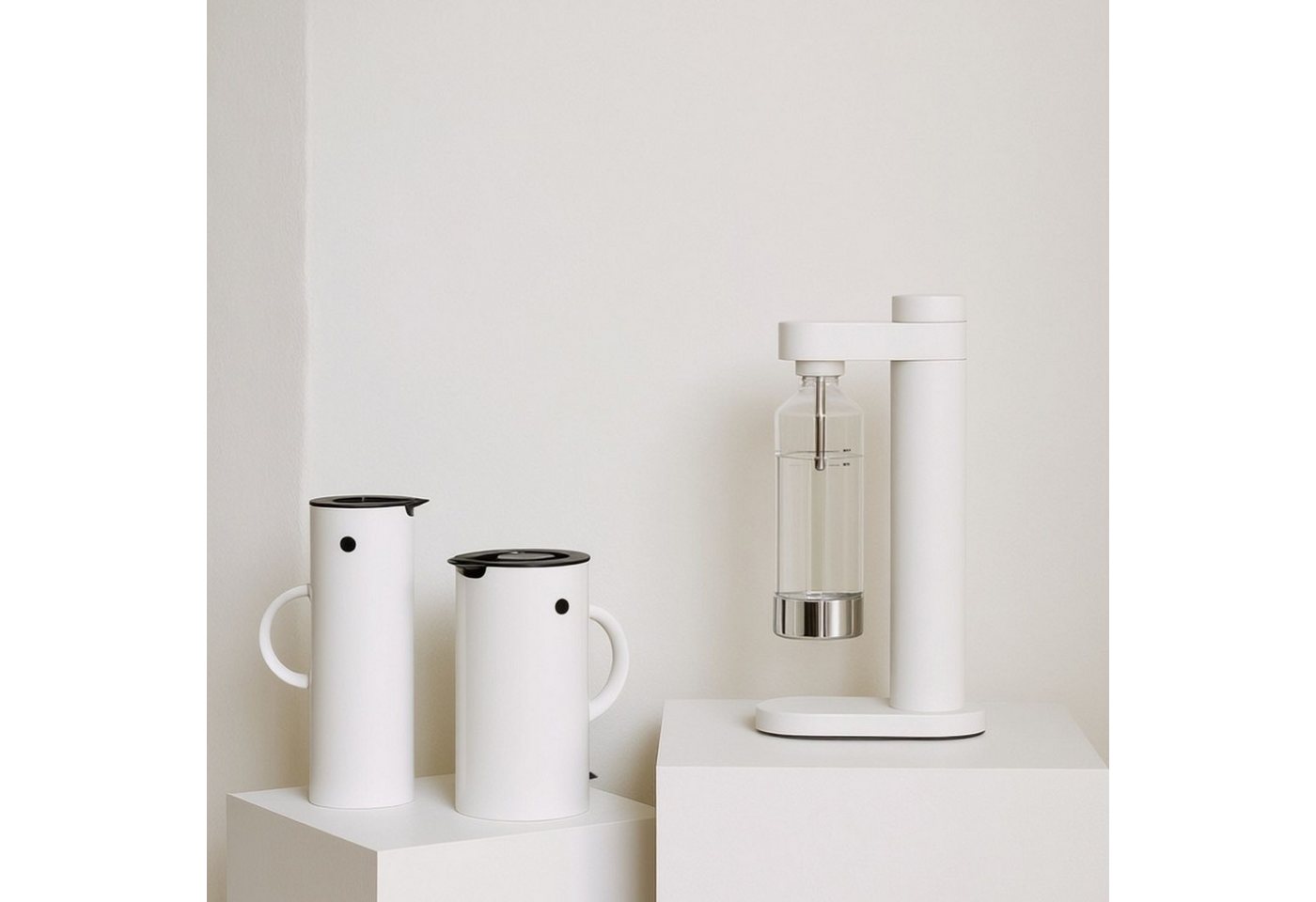 Stelton Wassersprudler Brus Soft White Bild 3