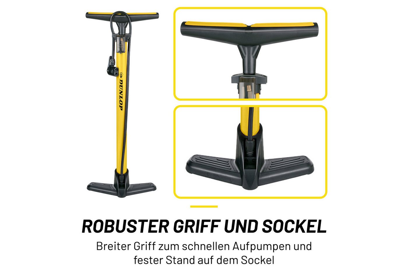 Dunlop Fahrradpumpe Dunlop Fahrradpumpe Bild 2