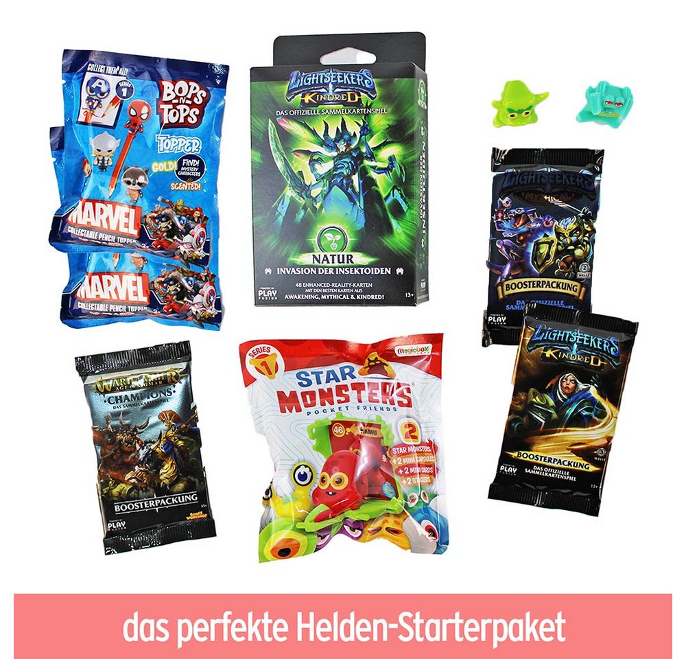 BEMIRO Wundertüte 4 Stück Helden Wundertüte Kinder gefüllt Bild 2
