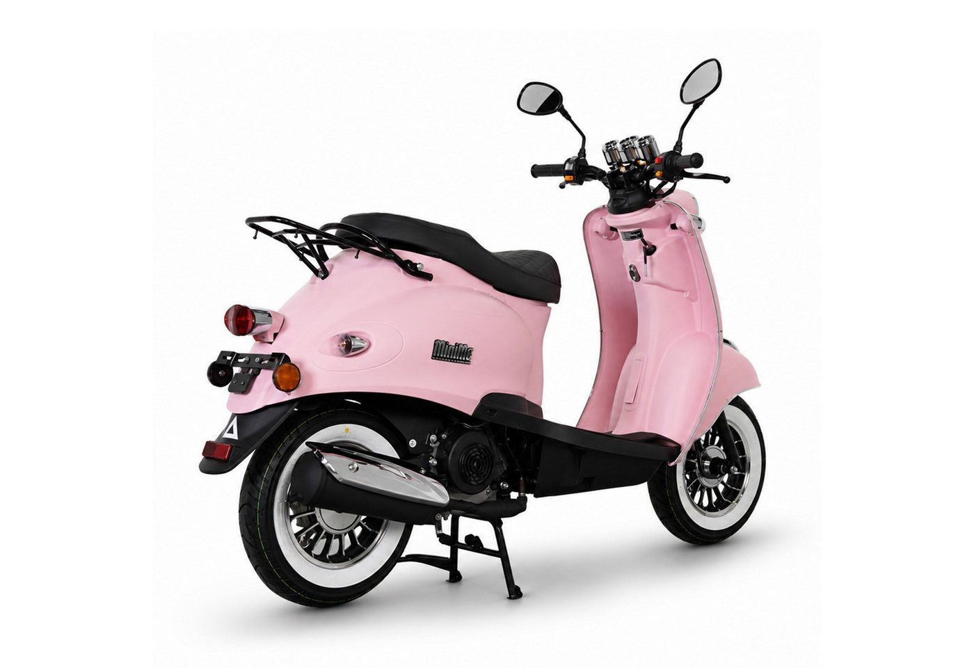 Burnout Motorroller MiniMe 2.0 Mattrosa 50 ccm 45 kmh, 50 ccm, 45 km/h, Euro 5, Unverwechselbares Retro Design, Moped