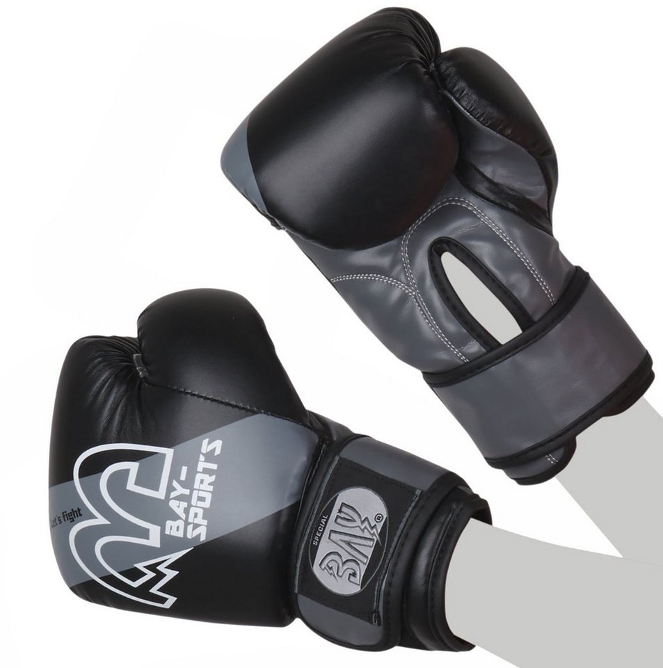 Boxhandschuhe Mini Fighter Kinderboxhandschuhe Kinder grau Bild 3