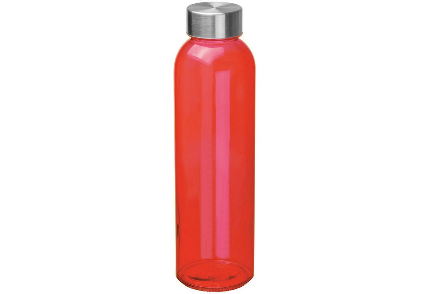 Macma Trinkflasche Trinkflasche / aus Glas / Füllmenge: 500ml / Farbe: rot