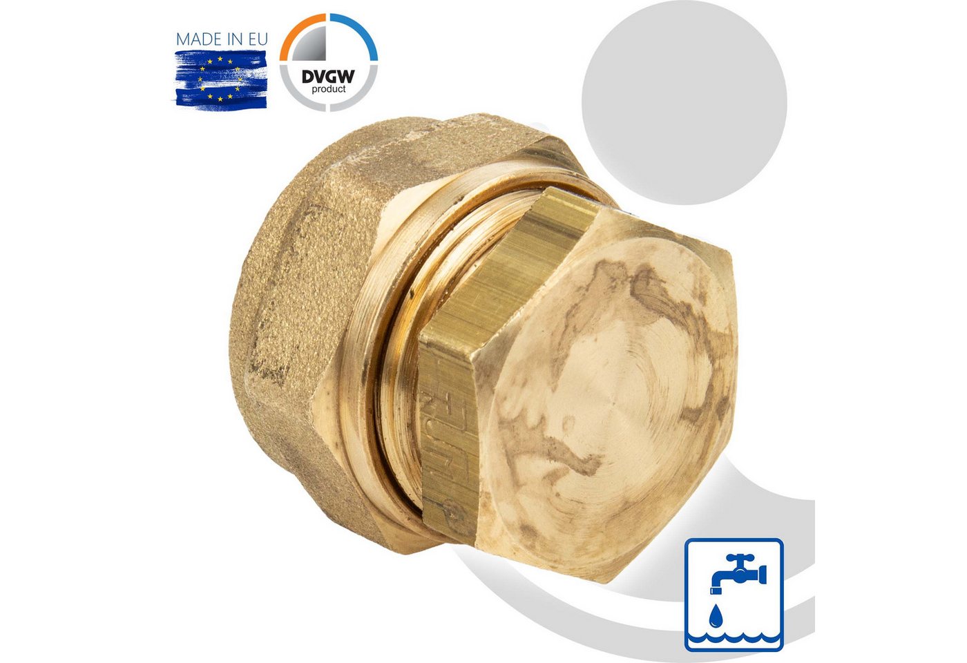 Bevo - MS-Endkupplung ø 12 mm, passend zu MS-Klemmringverbinder Bild 5