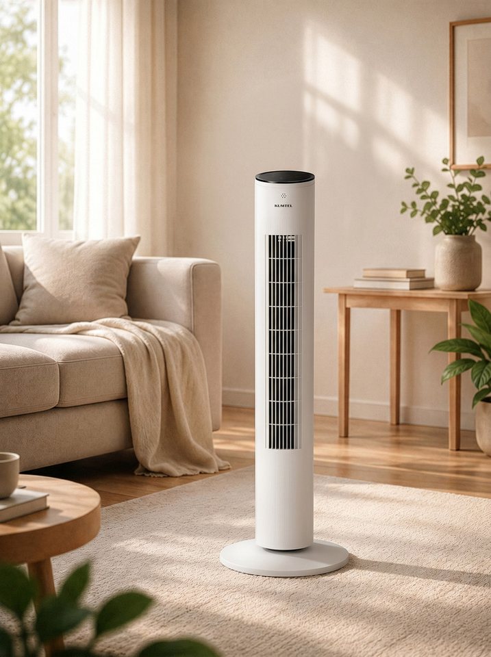 KUMTEL Standventilator, Automatische Abschaltfunktion, Bedienung per Fernbedienung Bild 3