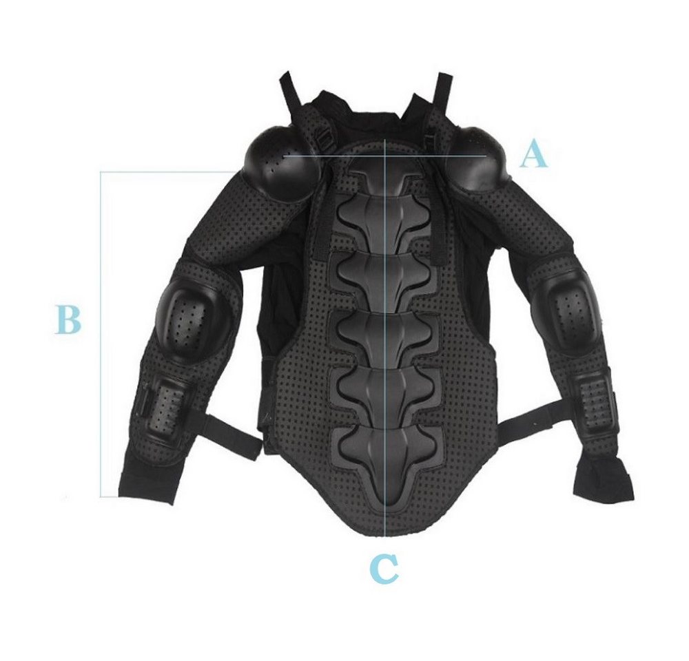 FunSport-Factory Protektorenjacke Protektorenjacke Protektorenweste Motorrad Jacke Kinder Bild 2
