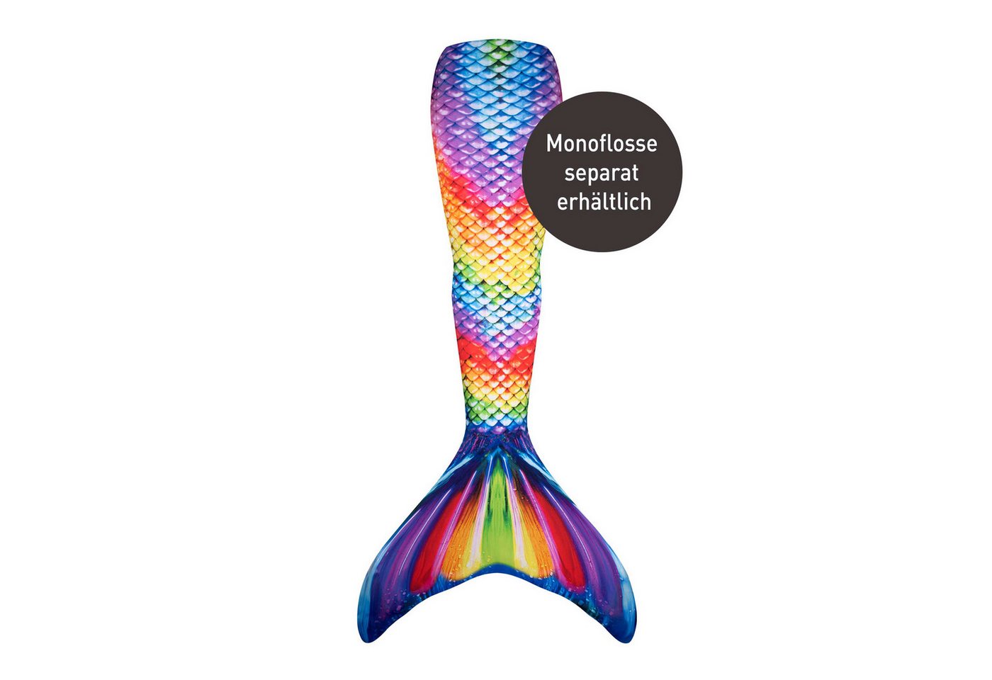 Fin Fun Monoflosse Fin Fun Stoff OHNE MONOFLOSSE, Rainbow Reef, Youth M (122-134)